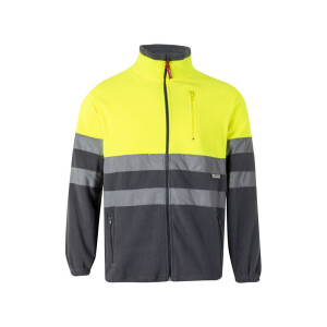 VL EROS. Zweifarbige Fleecejacke (280g/m²), aus Polyester (100%) - Reklamnepredmety