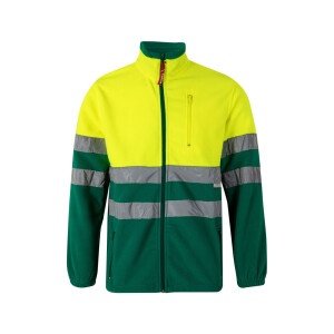 VL EROS. Zweifarbige Fleecejacke (280g/m²), aus Polyester (100%) - Reklamnepredmety