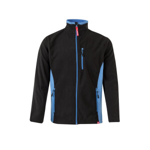VL GERAS. Zweifarbige Fleecejacke (220g/m²) aus Polyester (100%) - Reklamnepredmety