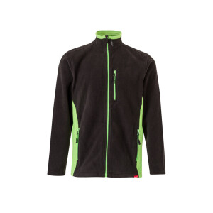 VL GERAS. Zweifarbige Fleecejacke (220g/m²) aus Polyester (100%) - Reklamnepredmety