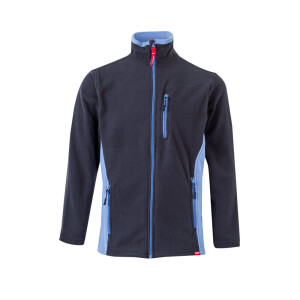 VL GERAS. Zweifarbige Fleecejacke (220g/m²) aus Polyester (100%) - Reklamnepredmety