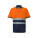 VL ACHELOUS. Zweifarbiges Piqué-Poloshirt (150g/m²) mit kurzen Ärmeln, aus Baumwolle (55%) und Polyester (45%) - 36100-214 - variant 