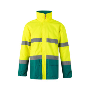 VL THEMIS. Zweifarbiger Parka (190g/m²), aus Polyester (100%), mit PU-Beschichtung - Reklamnepredmety