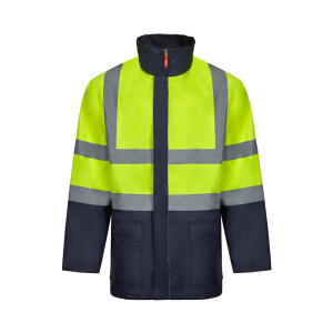 VL JUNO. Zweifarbiger 4-in-1-Parka (180 g/m²), aus Polyester (100%) mit PU-Beschichtung - Reklamnepredmety