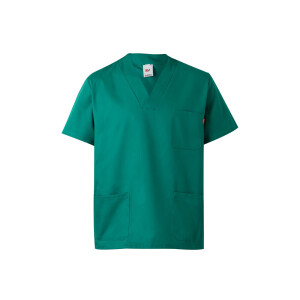 VL ILLAPA. Tunika aus Twill (190g/m²) mit kurzen Ärmeln, aus Polyester (65%) und Baumwolle (35%) - Reklamnepredmety