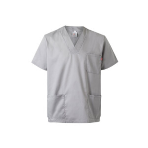 VL ILLAPA. Tunika aus Twill (190g/m²) mit kurzen Ärmeln, aus Polyester (65%) und Baumwolle (35%) - Reklamnepredmety