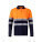 VL PLUTO. Zweifarbiges Piqué-Poloshirt (150g/m²) mit langen Ärmeln, aus Baumwolle (55%) und Polyester (45%) - 36139-214 - variant 