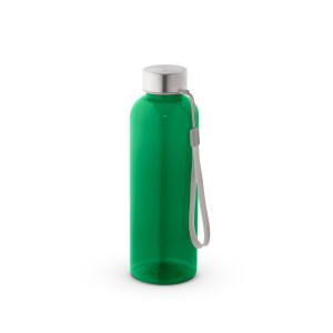 ENDERS M. Trinkflasche (600ml) aus recyceltem PET (100% rPET) mit glänzender transluzenter Oberfläche - Reklamnepredmety