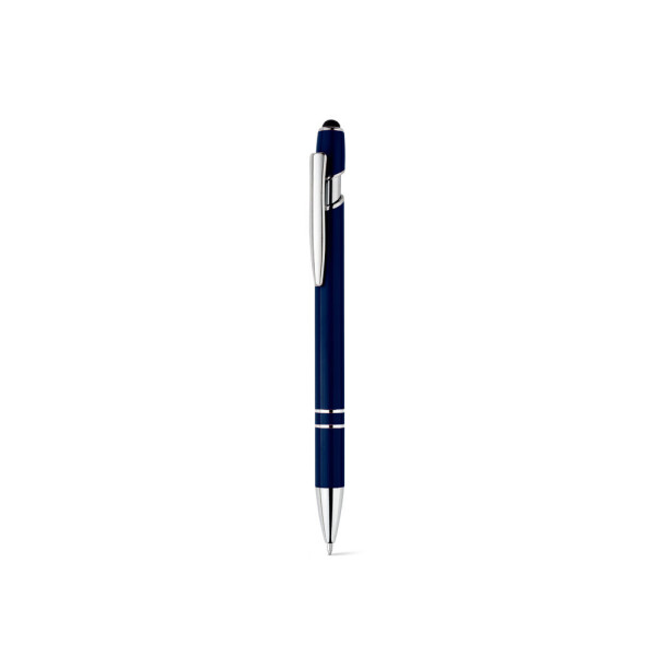 NEIL. Kugelschreiber mit Gehäuse aus recyceltem Aluminium (100% rAL) und Touch-Pen Druckknopf