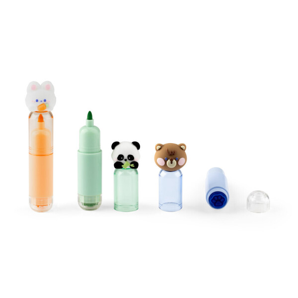 TROPICAL. Set mit 3 Stiften für Kinder in ABS