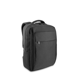 COVENTRY. Gepolsterter Laptop-Rucksack aus 300D recyceltem hochdichtem Polyester und 210D recyceltem Polyesterfutter 15.6" - Reklamnepredmety