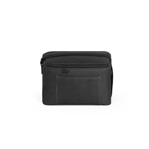 CANCUN. Kühltasche aus recyceltem 600D-Polyester mit verstellbarem Gurtband - Reklamnepredmety