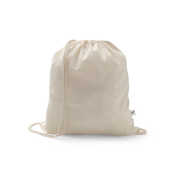 SALAMANCA. Turnbeutel aus recycelter Baumwolle (70%) und Polyester (30% rPET) (150 g/m²)