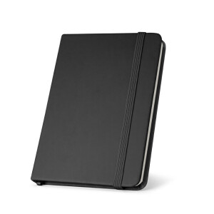 CAMPUS. A5 Notizbuch mit festem Einband aus PU (35% recycelt) mit linierten Seiten aus 100 % recyceltem - Reklamnepredmety