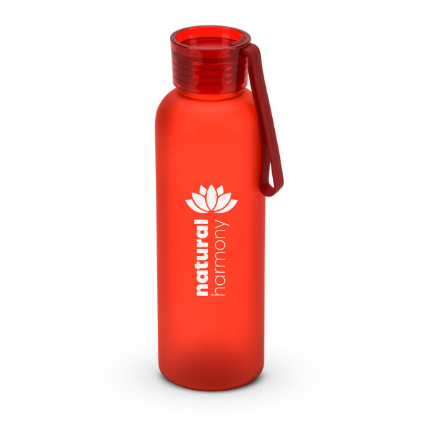 RIO rPET. Trinkflasche (600ml) aus recyceltem PET (100 % rPET) mit matter Oberfläche