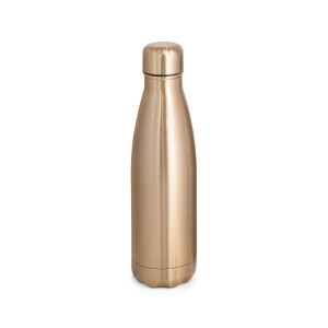 SHOW METALLIC. Edelstahlflasche 510 mL mit mattem Metallic-Finish - Reklamnepredmety