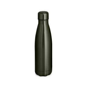 SHOW METALLIC. Edelstahlflasche 510 mL mit mattem Metallic-Finish - Reklamnepredmety