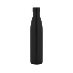 RE-BUFFON XL. Doppelwandige Trinfklasche aus Edelstahl (90% recycelt) - Reklamnepredmety