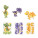 DINOSAURUS. 3D-Puzzle in Dinosaurierform aus Papier und EVA - 98152-set - variant 