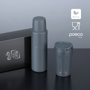 SCANDIC-SET: KAFFEEBECHER UND THERMOSKANNE - Reklamnepredmety