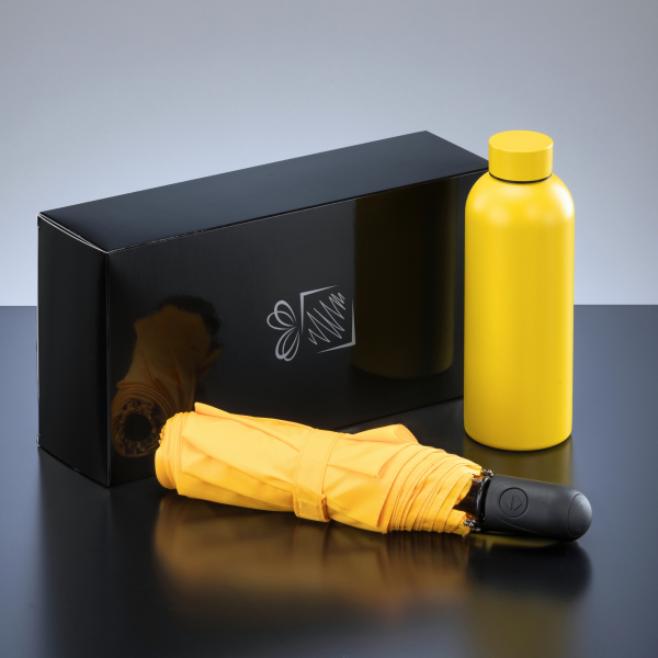 ACTIVE SET: THERMALWASSERFLASCHE UND AUTOMATIKSCHIRM