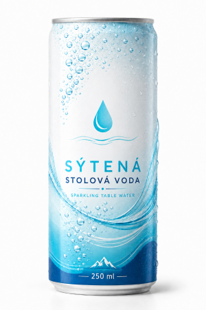 Tafelwasser mit Etikett - Reklamnepredmety