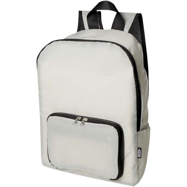 EcoFold faltbarer Rucksack aus RPET mit einem Fassungsvermögen von 15 l
