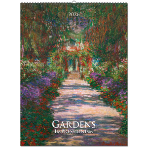 Wandkalender Gärten Impressionismus 2026 - Reklamnepredmety