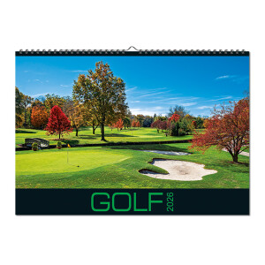 Wandkalender Golf 2026 - Reklamnepredmety