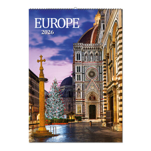 Wandkalender Europa 2026 - Reklamnepredmety