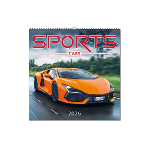 Sportwagen 2026 Wandkalender - Reklamnepredmety