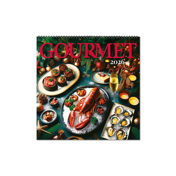 Gourmet 2026 Wandkalender