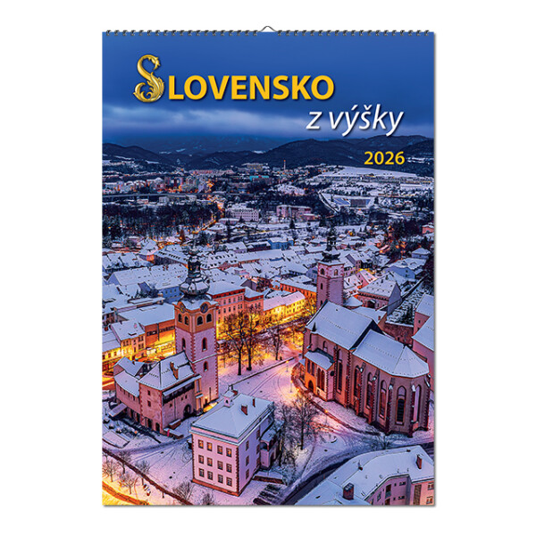 Wandkalender Slowakei von oben 2026
