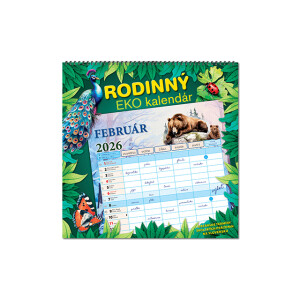 Wandkalender Familie ECO Kalender 2026 - Reklamnepredmety