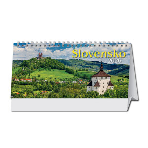 Tischkalender Slowakei 2026 - Reklamnepredmety