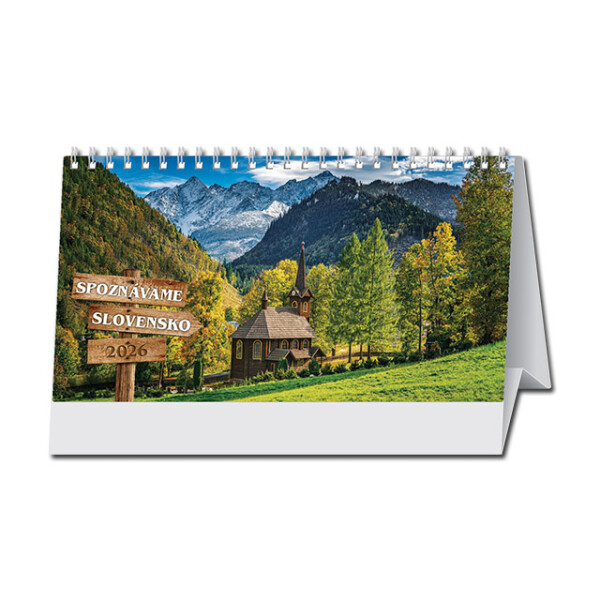 Tischkalender Slowakei kennenlernen Schreibtisch 2026