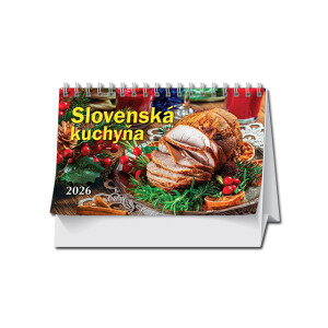 Tischkalender Slowakische Küche 2026 - Reklamnepredmety