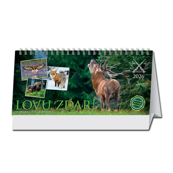 Tischkalender Viel Spaß beim Jagen! 2026