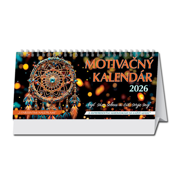 Tischkalender Motivations-Tischkalender 2026