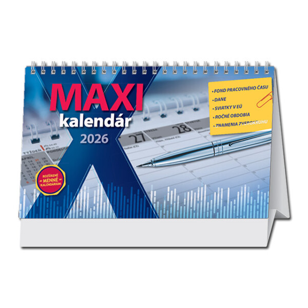 Tischkalender Maxikalender 2026