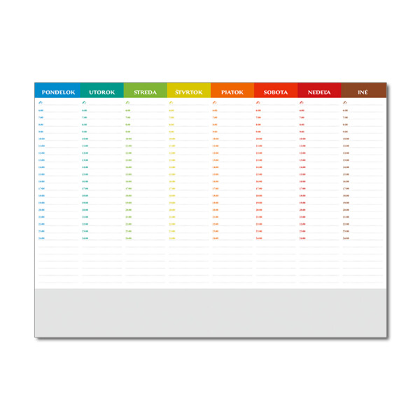 Unterlegscheibe UNI farbig 2026