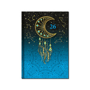 Tageskalender A5 ART DREAMCATCHER 2026 - Reklamnepredmety