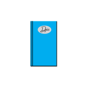 Mini-Tagebuch A6 COLORS blau 2026 - Reklamnepredmety