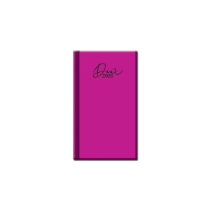 Mini-Tagebuch FSC A6 COLORS cyclamen 2026 - Reklamnepredmety