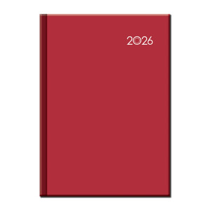 Managerkalender B5 FALCON rot 2026 - Reklamnepredmety