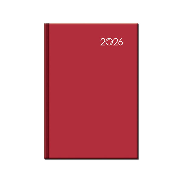 Wochenkalender A5 FALCON rot 2026