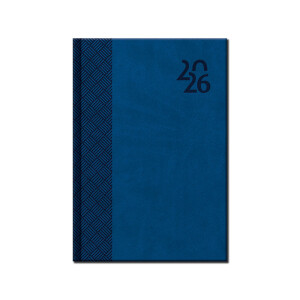 Tageskalender A5 VENETIA blau 2026 - Reklamnepredmety
