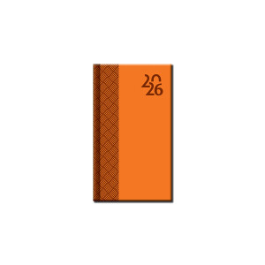 Mini-Tagebuch A6 VENETIA orange 2026 - Reklamnepredmety