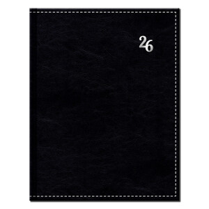 Managerkalender A4 NEAPOL schwarz 2026 - Reklamnepredmety