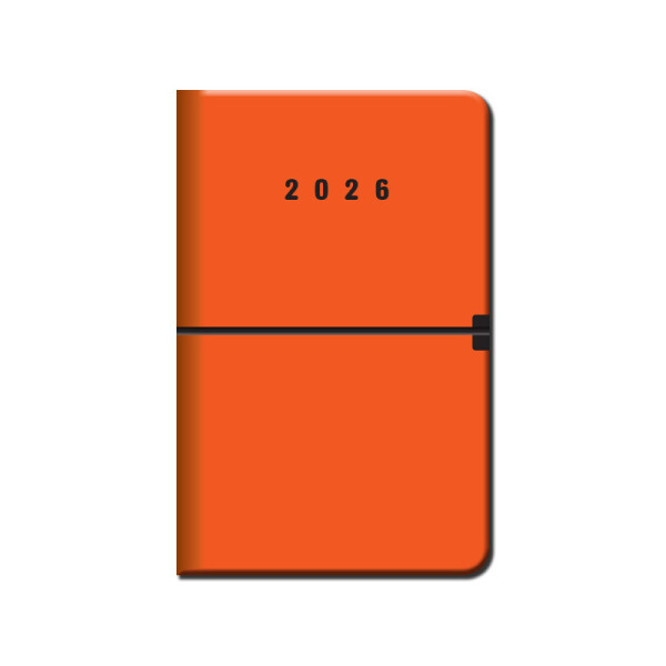 Wochenkalender A5 CAPRI orange 2026